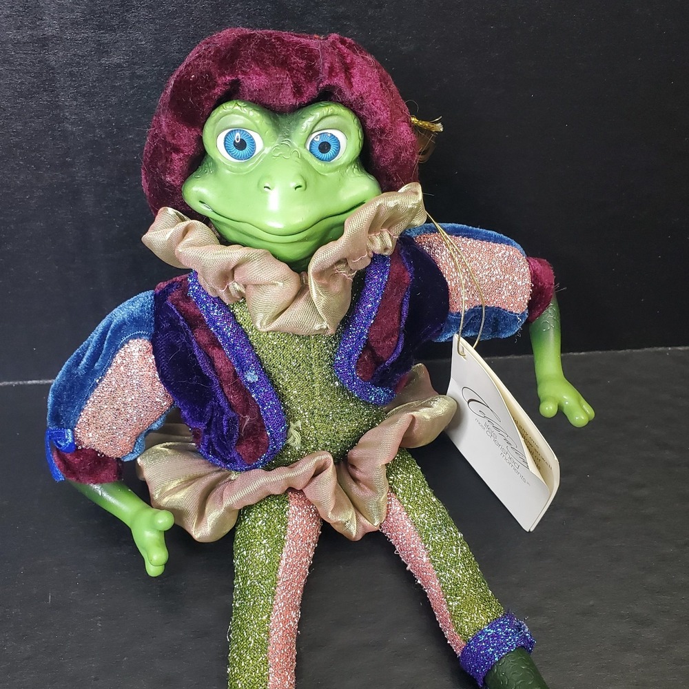 Mr. Mistletoad Frog Prince Christmas Around the World Donna Stevens